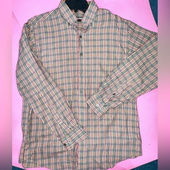 Set of 2 : Kirkland Premium Button-down Shirts size: L - Picture 1 of 9